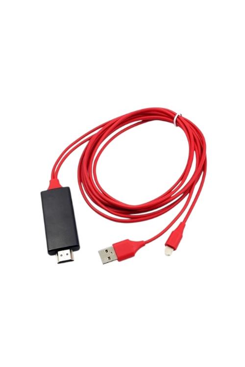 MHL Lightning HDTV Cable in Black Box With Hook MW894