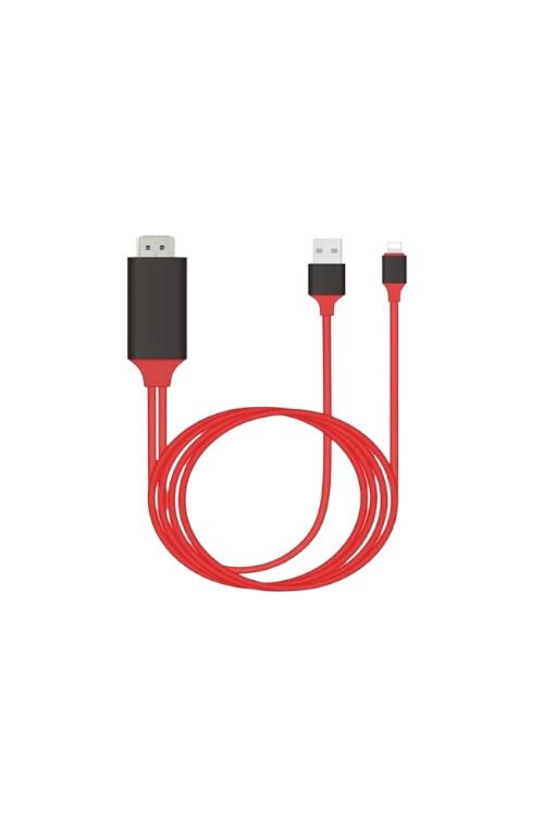 MHL Lightning HDTV Cable in White Box With Hook MW893