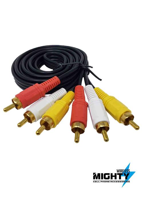 Triple RCA to Triple RCA cable 5FT MW171