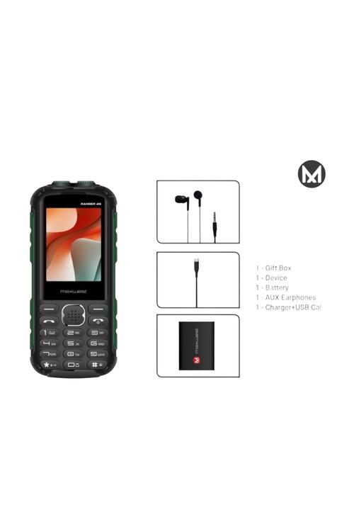 MaxWest Ranger 4G LTE Bar Phone Unlocked Brand New