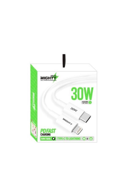Mighty 30W PD Type-C to 8 Pin Cable MK126