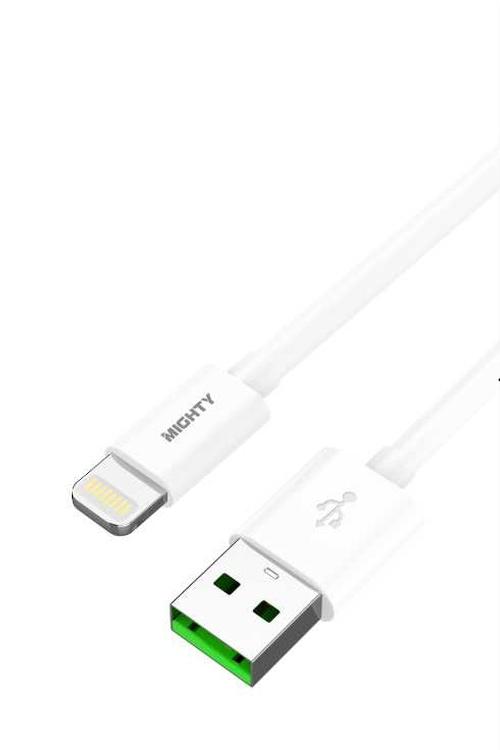 Mighty Fast Charging 10FT Lightning Cable White MK21