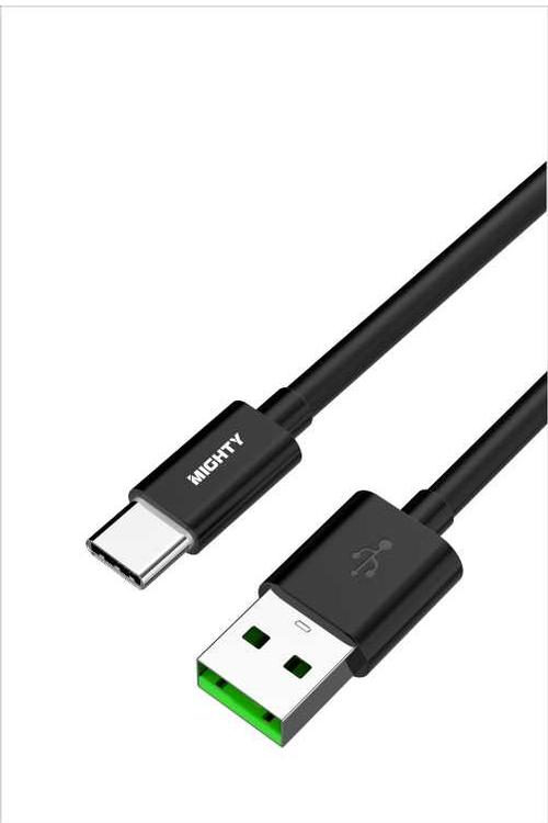 Mighty Fast Charging 10FT Type-C Cable Black MK20