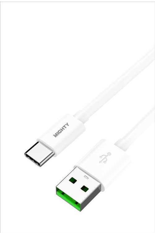 Mighty Fast Charging 10FT Type-C Cable White MK19