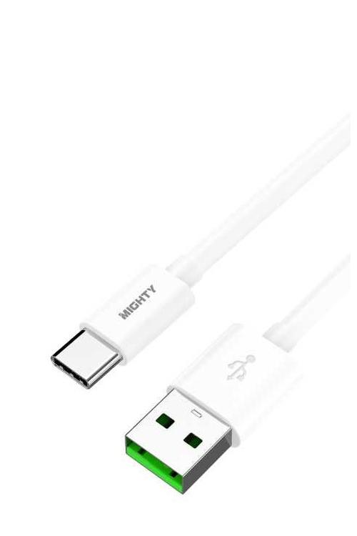 Mighty Fast Charging 10FT Type-C Cable White MK19
