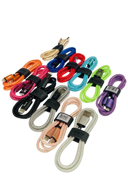 Mighty Fast Charging Braided Cable Lightning MK52