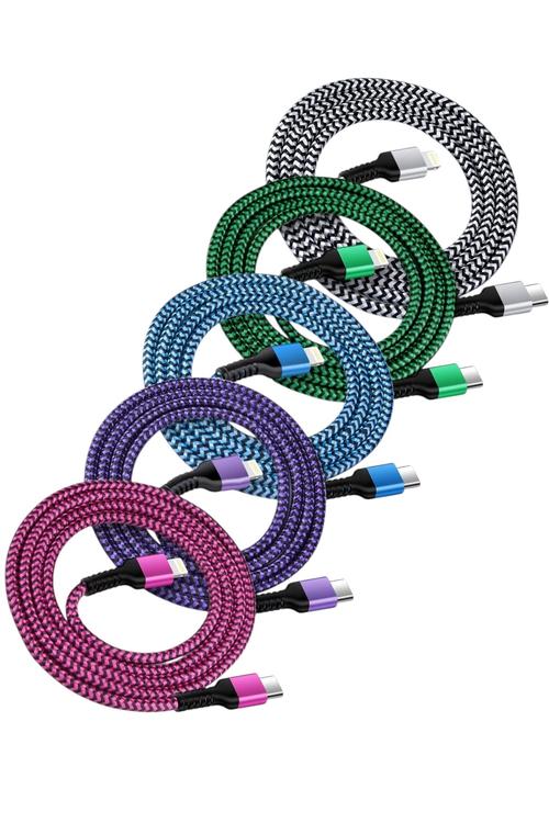 Mighty PD Fast Charging Braided Cable Type-C To Lightning MK55
