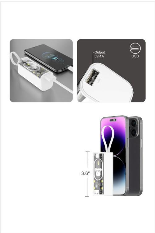 Mighty Teddy Mini 5000mAh Power Bank MK08