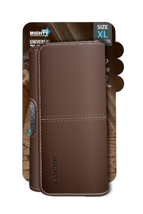 Mighty Universal Horizontal Pouch PCH07 BROWN