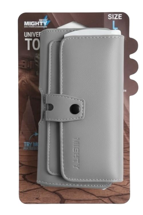 Mighty Universal Horizontal Pouch Size L Gray PCH50