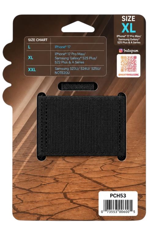 Mighty Universal Vertical Pouch Size XL Black PCH53
