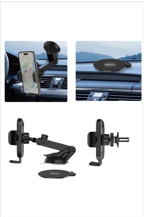 Mighty Wireless 3 in 1 Air Vent + Dashboard + Windshield Car Mount MK05