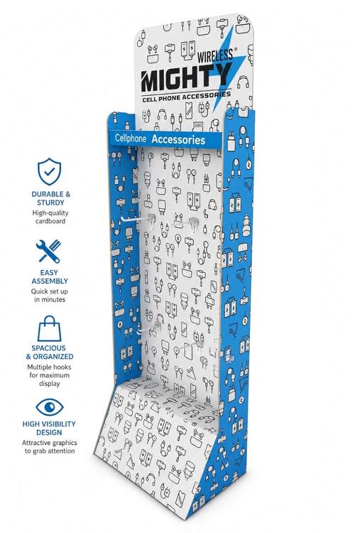 Mighty Wireless Counter Display (24in×18in×84in)MWXS