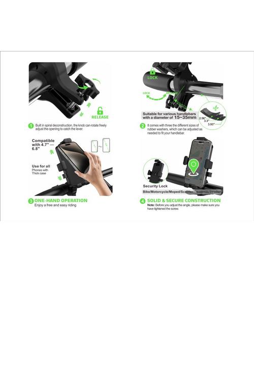 Mighty Wireless Universal Bicycle Mount MK06