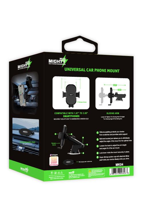 Mighty Wireless Windshield and Dashmount Car Holder MK04