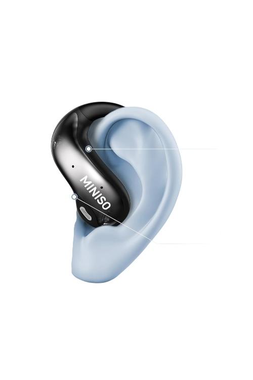 Miniso Ai Language Translator Earbuds Real Time Translator Earbuds OWS LCD Touchscreen MS188