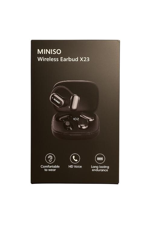 Miniso Open Earbud Air Conduction Sports Headphones with Earhook 40 Hours of Playback Waterproof X23