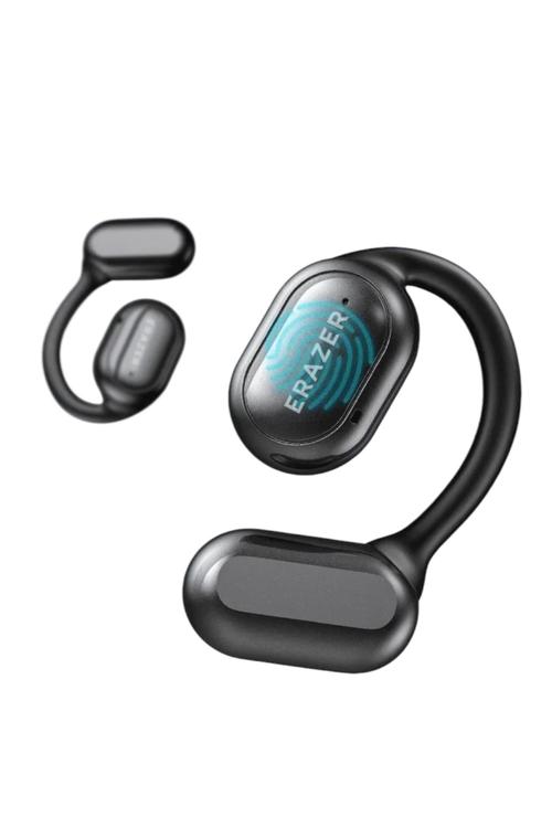 New Erazer True Wireless Open Ear Earbuds Bluetooth 5.4 Earphones, Waterproof ,35h Play time Black XP2