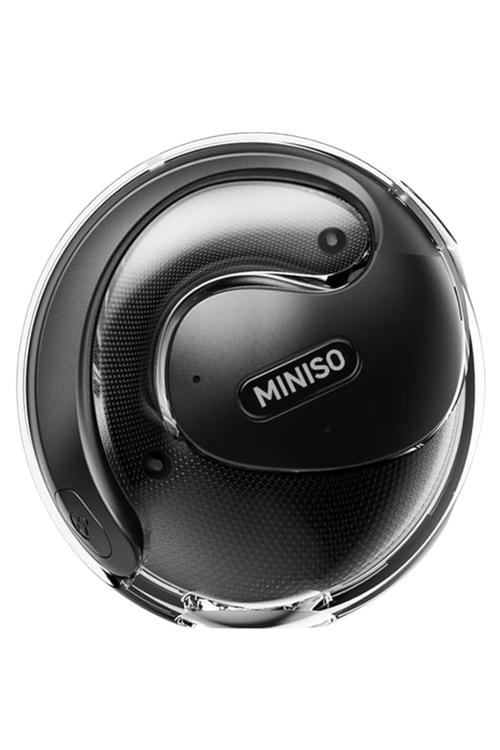 New Miniso X15 Pro AI Translation Earbuds Wireless Bluetooth 5.4 Real-Time Translator Headphones with Music and Call Support Black X15PRO