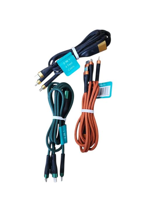 New Style PD Type-C To 3in1 Cable (No USB) MK70