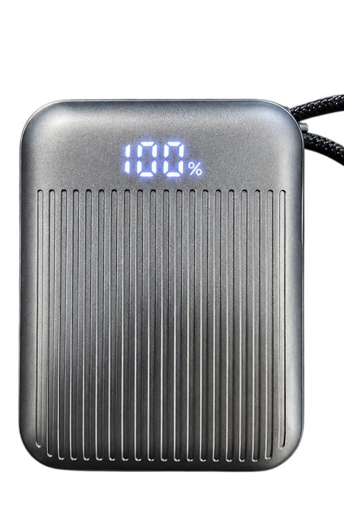 Omitta 10,000mAh 22.5W Fast Charging Mini Power Bank with Built-In Cable OMP01