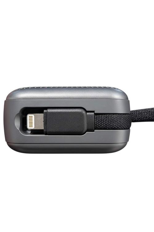 Omitta 10,000mAh 22.5W Fast Charging Mini Power Bank with Built-In Cable OMP01