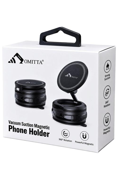 Omitta Foldable Magnetic Phone Mount with Vacuum Suction Base OMSH1