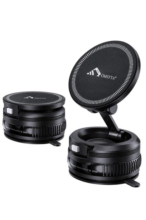 Omitta Foldable Magnetic Phone Mount with Vacuum Suction Base OMSH1