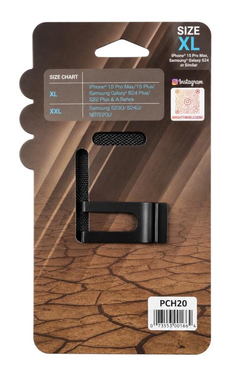 Mighty Universal Dual Horizontal Pouch PCH20 BLACK