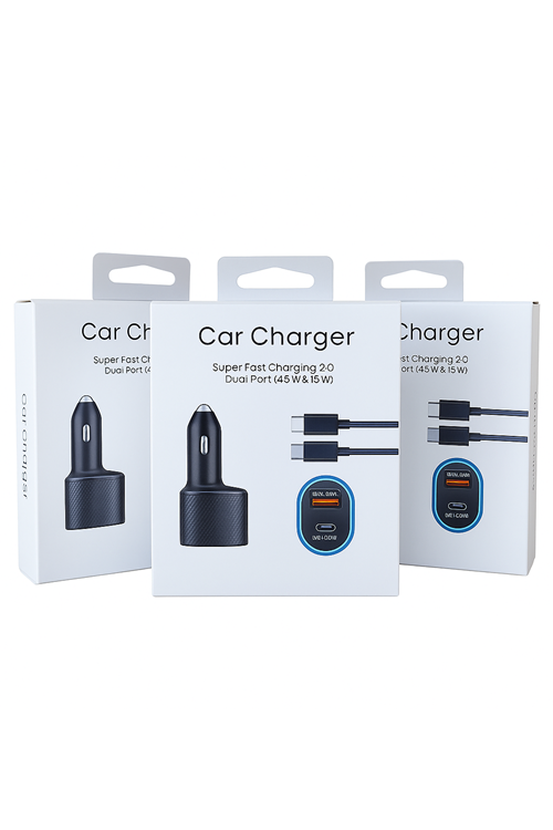 PD Car Combo with Type-C to Type-C Cable EPL5300