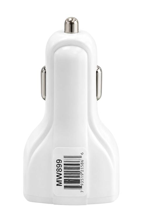 PD Multiple Port USB Car Charger White MW899 