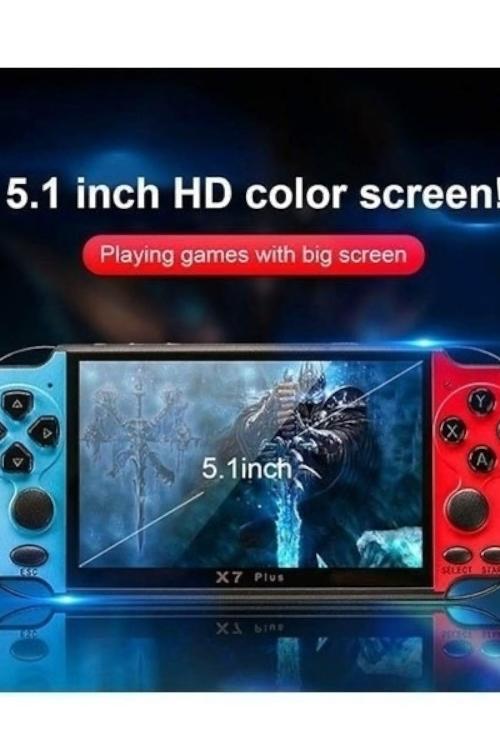 Portable Handheld Game Console with 5.1 Screen X7PLUS