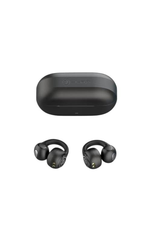 Refurbished Jlab Flex Open Wireless Earbuds Clip-On Open-Ear Black FLEX