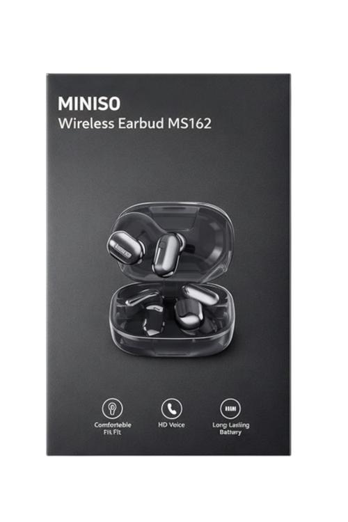 Refurbished Miniso AI Translation Wireless Earbuds Black MS162