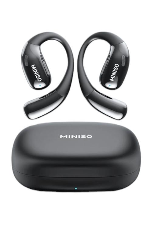 Refurbished Miniso Bluetooth Earbuds Lightweight Sport Fit HD Sound & Long-Lasting Battery Black X28