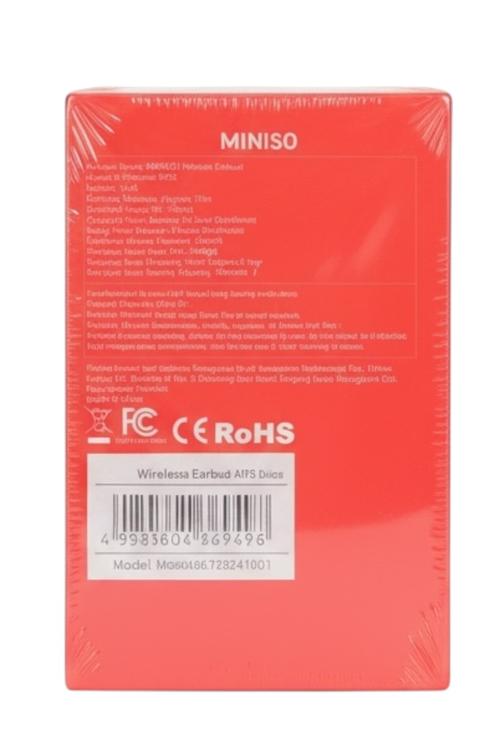 Refurbished Miniso Wireless Earbuds Bluetooth Headphones with Smart Display Charging Case, HD Voice, Comfortable Fit, Long Battery Life, Touch Control Beige M95