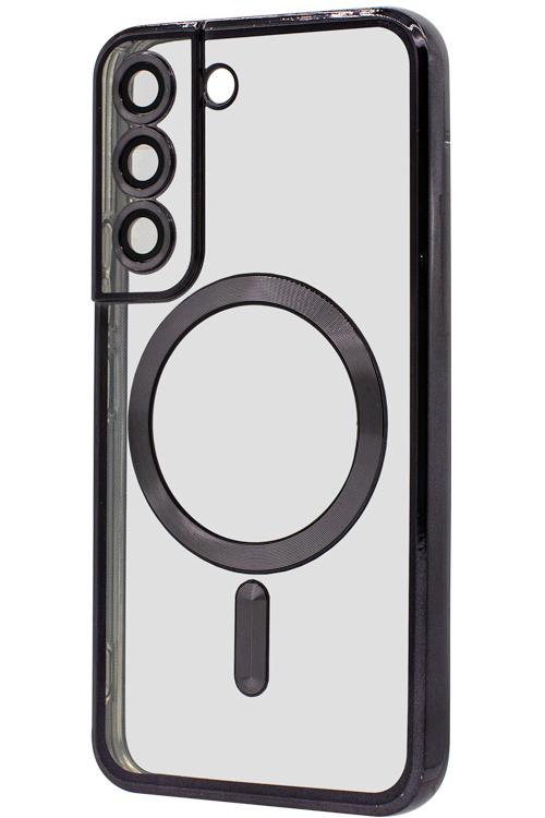 S22 TPU Case With Metallic Magnet Wholesale Black