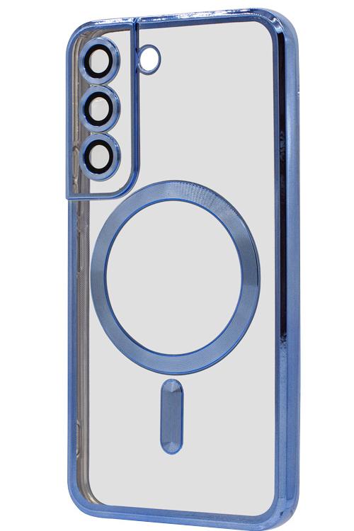 S22 TPU Case With Metallic Magnet Wholesale Blue