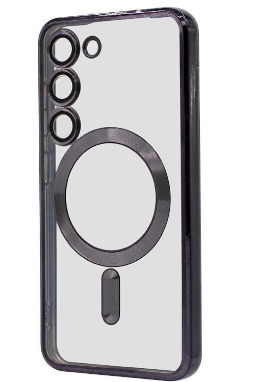 S23 TPU Case With Metallic Magnet Wholesale Black