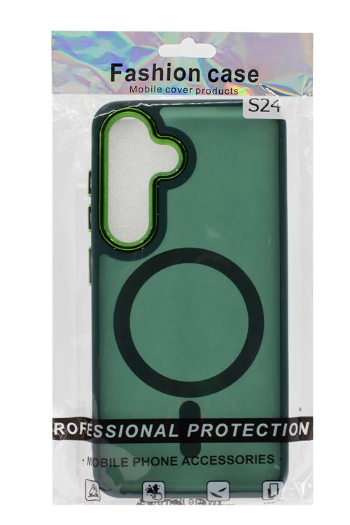 Samsung S24 Cloud Case Green