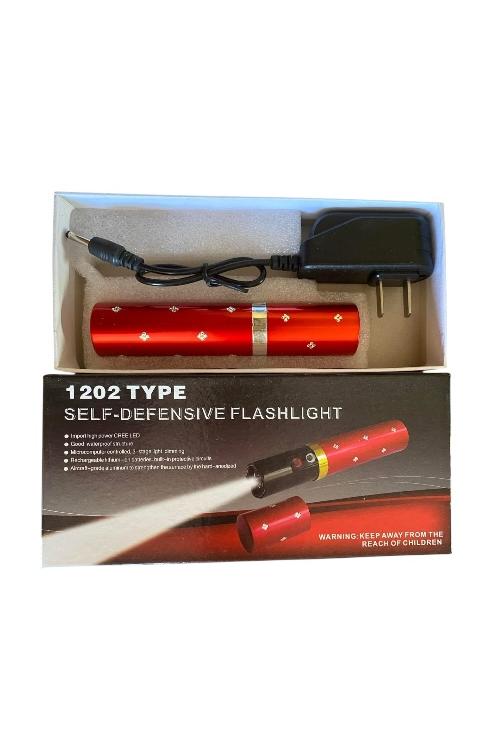 Self-Defensive Flashlight Stun Gun SG1202
