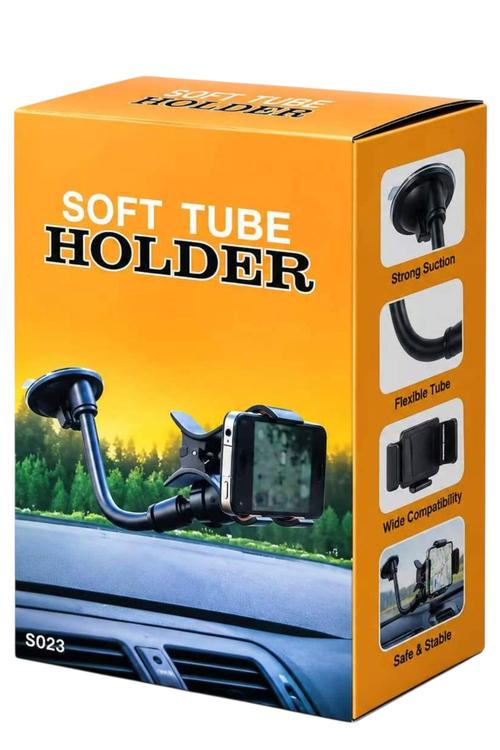 Soft Tube Adjustable Car Phone Holder S023
