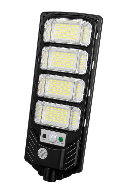 Solar LED Street Light with Remote Control, Waterproof Outdoor Security Light