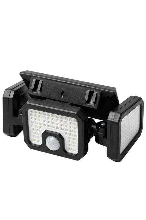 Split Solar Wall Lamp, 3 Head Solar Wall Light Outdoor Security Lamp FL1725A