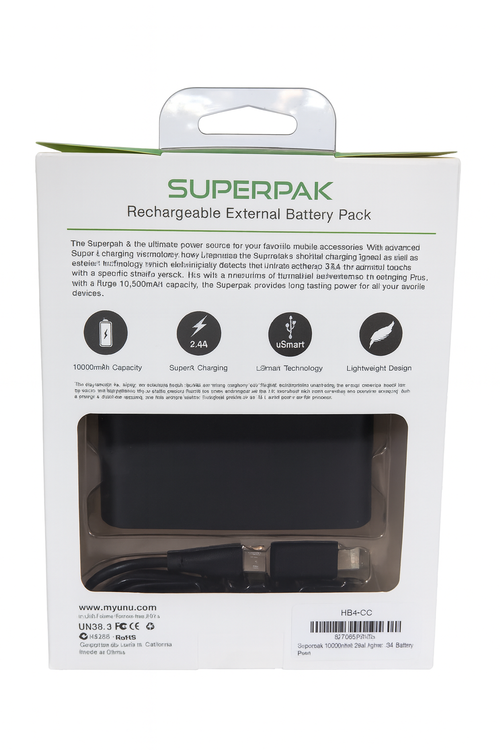Superpak UNU 10,000mAh Power Bank