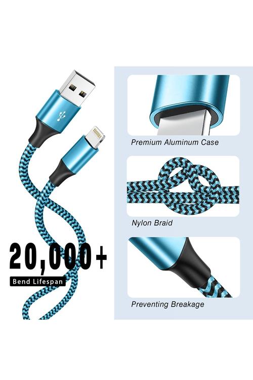 Thick Fabric Iphone Cable MK40