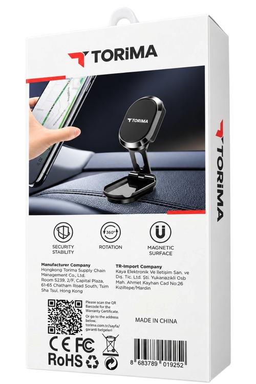 Torima Strong Magnetic Phone Mount for Car, Home and Office JX026