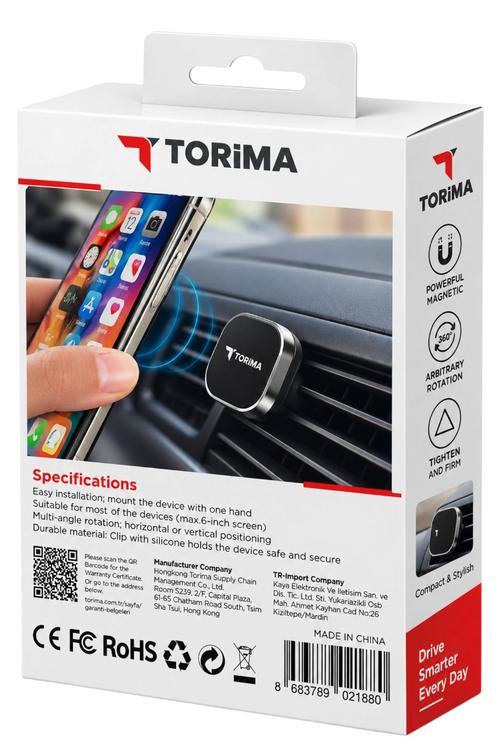 Torima Universal Magnetic Phone Mount with 360° Rotation JX029