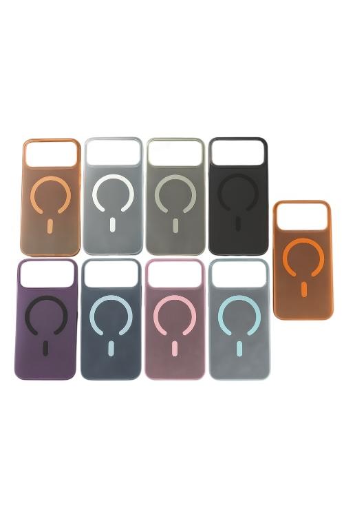 Transparent MagSafe TPU Case for iPhone 17 Series Shockproof Magnetic Charging Compatible