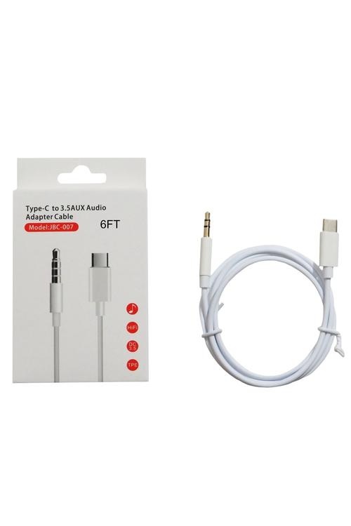 Type C To Male Aux Cable JBC007 6FT
